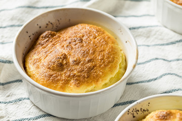 Homemade Egg and Cheese Souffle