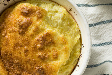 Homemade Egg and Cheese Souffle