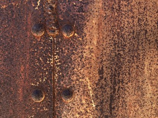 Abstract Grunge Wall Textured Rusty Brown Background