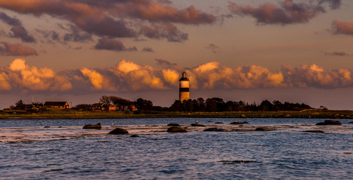light house on sweden west coast