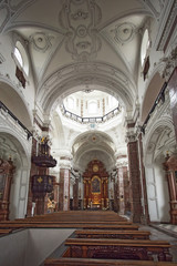 Fototapeta na wymiar Jesuitical churh in Innsbruck, Austria