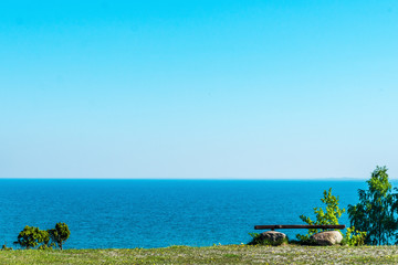 saaremaa view on the sea