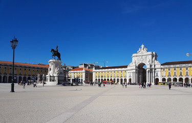 Fototapeta na wymiar Arco da Rua Augusta, Lisbon