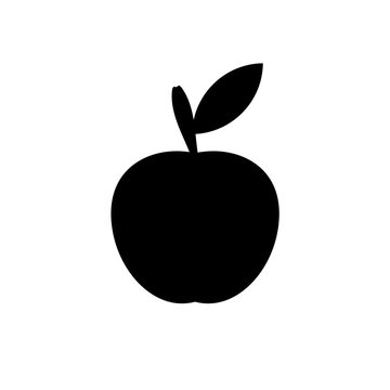 Apple icon. vector illustration