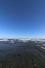 太平洋の水平線