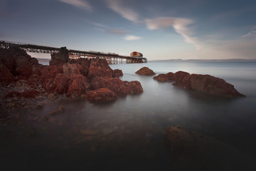 Evening at Mumbles pier
A calm evening at Mumbles Pier, showing the new lifeboat station, Swansea,...
