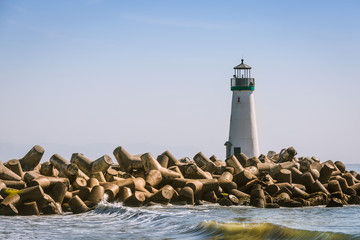 Walton lighthouse at Santa Cruz