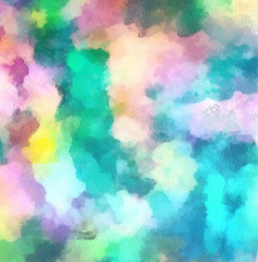 Impression color mix abstract texture art. Artistic bright bacground. Oil painting artwork. Modern style graphic wallpaper. Large strokes of paint. Colorful pattern for design work or wallpaper.