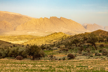 Fototapeta premium Islamic Republic of Iran. Fars Province, Rudbal. Rural landscape.