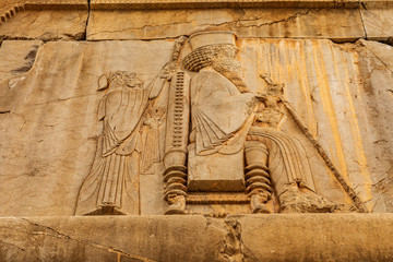 Islamic Republic of Iran, Shiraz.  Persepolis, Parsa. The ceremonial capital of the Achaemenid...