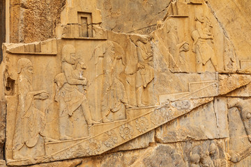 Islamic Republic of Iran, Shiraz.  Persepolis, Parsa. The ceremonial capital of the Achaemenid...