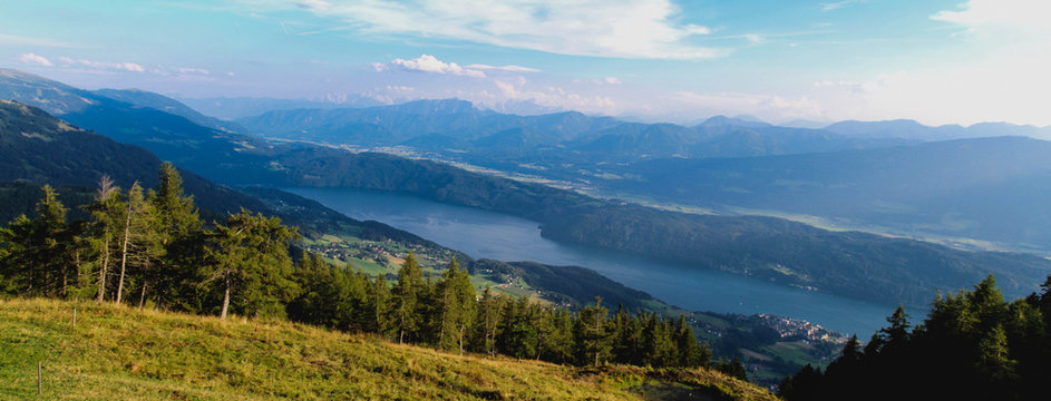 Millst&auml;tter See in K&auml;rnten Panorama