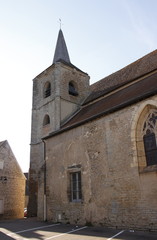 Fototapeta na wymiar Eglise Saint Seine de Corbigny, Bourgogne