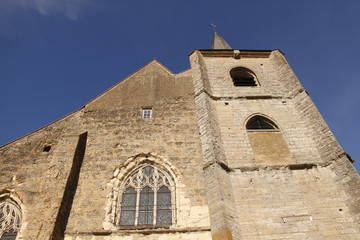 Fototapeta na wymiar Eglise Saint Seine de Corbigny, Bourgogne