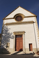 Fototapeta na wymiar Abbaye Saint-Léonard à Corbigny en Bourgogne
