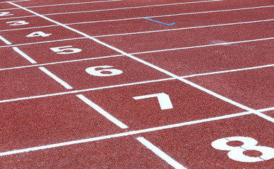 Beautiful runway, in track and field