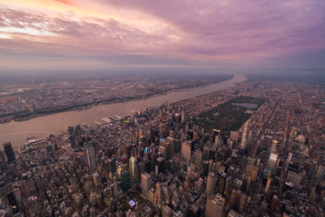 Above Manhattan