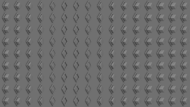 Abstract isometric background gray cubes buttons vertical wave