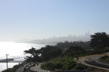 Silhouette of San Francisco’s Skyline 