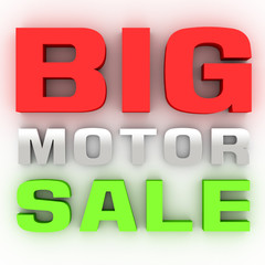 Big motor sale 3D.
Bangkok International Grand Motor Sale.