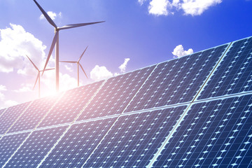New energy sources such as solar and wind power make the world a better place