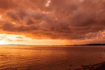 Sunset over the Gulf of Mexico