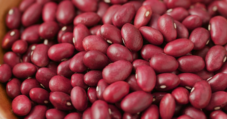 Pile of Adzuki bean