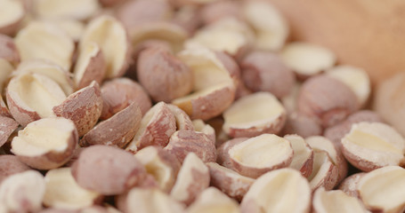 Pile of Dried lotus seed