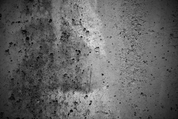 Abstract dark grunge concrete texture for background with black vignette