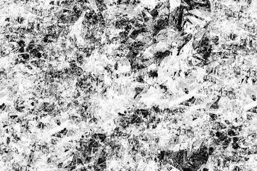 Black white grunge background. Seamless texture of cracks, chips, scratches, stains, dust. Monochrome vintage surface in urban style