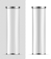 Transparent packaging for snacks, food, chips, sugar and spices