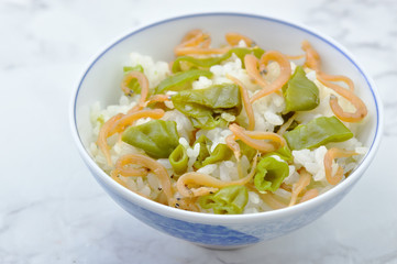 じゃこ唐辛子ご飯
