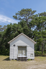 Fototapeta na wymiar Small Church on Cumberland Island, Georgia