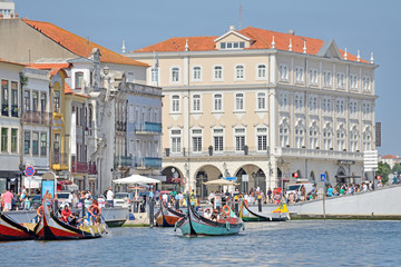 Aveiro, Portugal - view of the city.