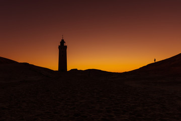 Rubjerg Knude lighthouse in northern Jutland, Denmark