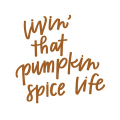 Livin' that pumpkin spice life