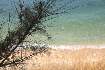 mare di Puglia  con spettacolo di colori 