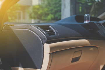 Car air conditioning system,Button on dashboard in car panel