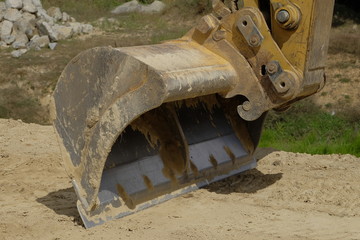 godet de pelle mécanique