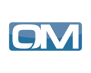 rectangle initial typography alphabet font typeset logotype image vector icon set