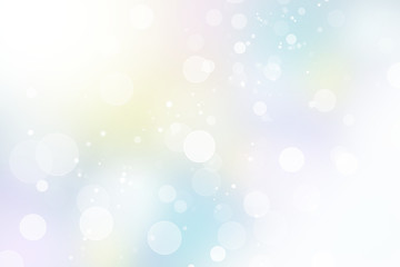 円、ボケ、丸、パステルカラーの背景 
