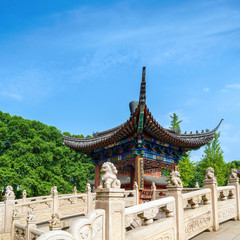 Fototapeta premium The Chinese ancient architecture