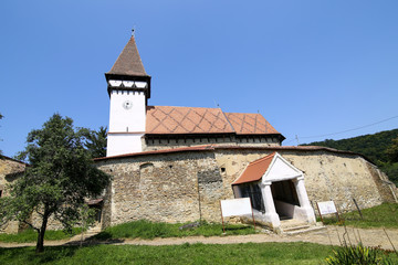 Fototapeta na wymiar Mesendorf saxon fortified church