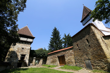 Fototapeta na wymiar Mesendorf saxon fortified church