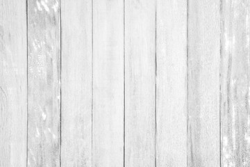 White wood floor texture pattern plank surface pastel painted wall background.