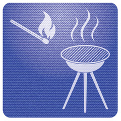 The barbecue icon