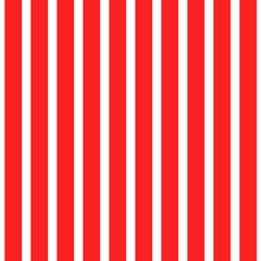 Seamless stripe pattern red and white. Design for wallpaper, fabric, textile. Simple background