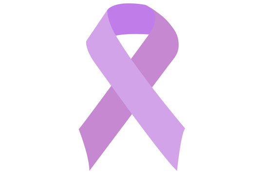 Lazo morado del feminismo. vector de Stock | Adobe Stock
