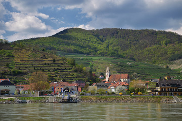 Fototapeta na wymiar Spitz an der Donau - Wachau 