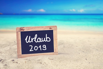 Urlaubsplanung 2019